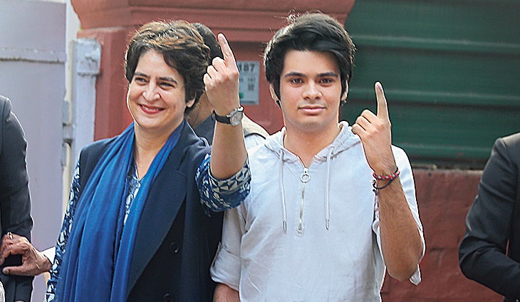 Priyanka Gandhi son